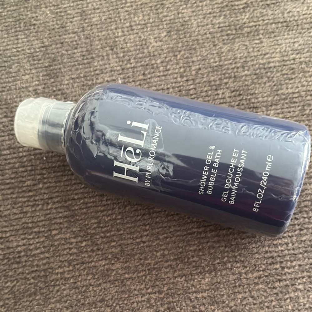 Pure Romance Blue Bath Soak & Bubbles